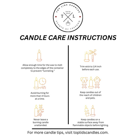 Candle Care & Safety Tips