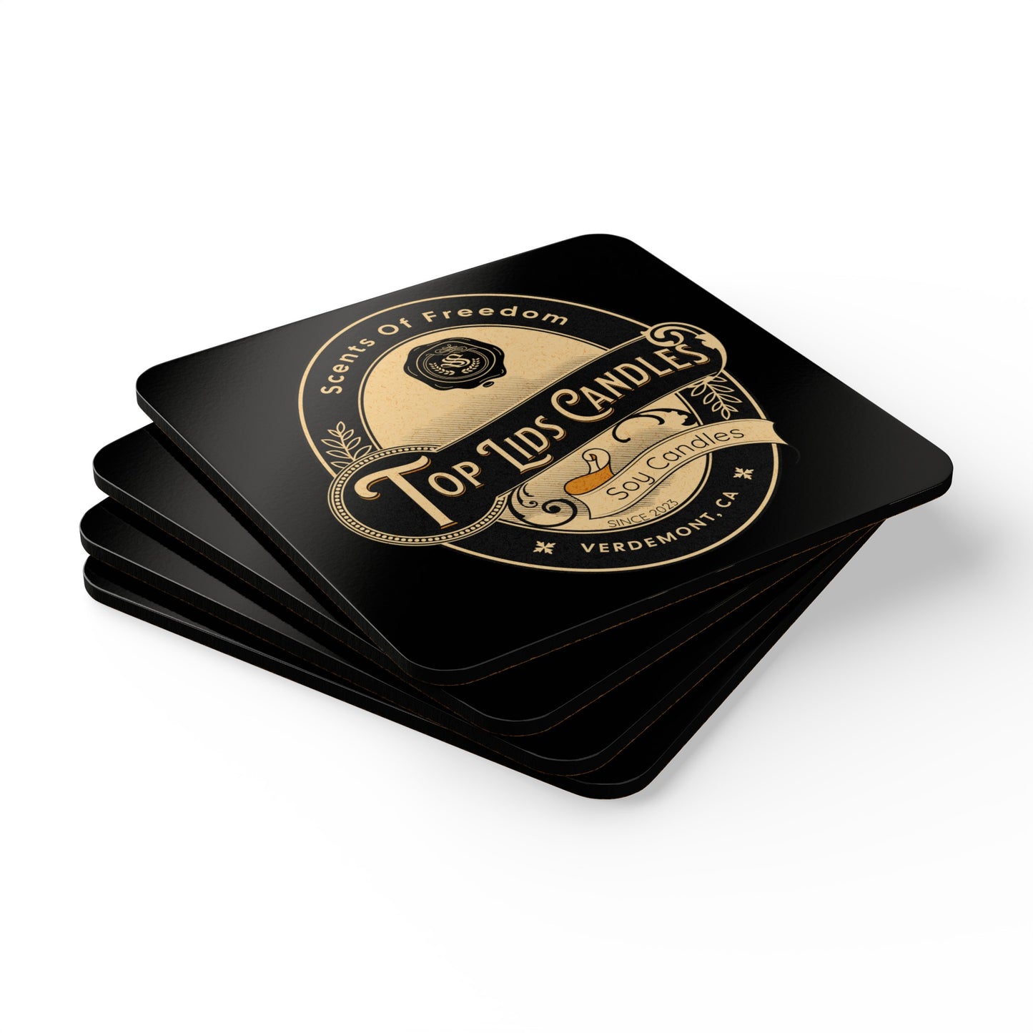 Corkwood Coaster Set