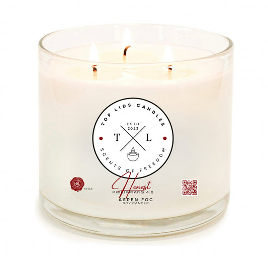 Top Lids Candle - Aspen Fog