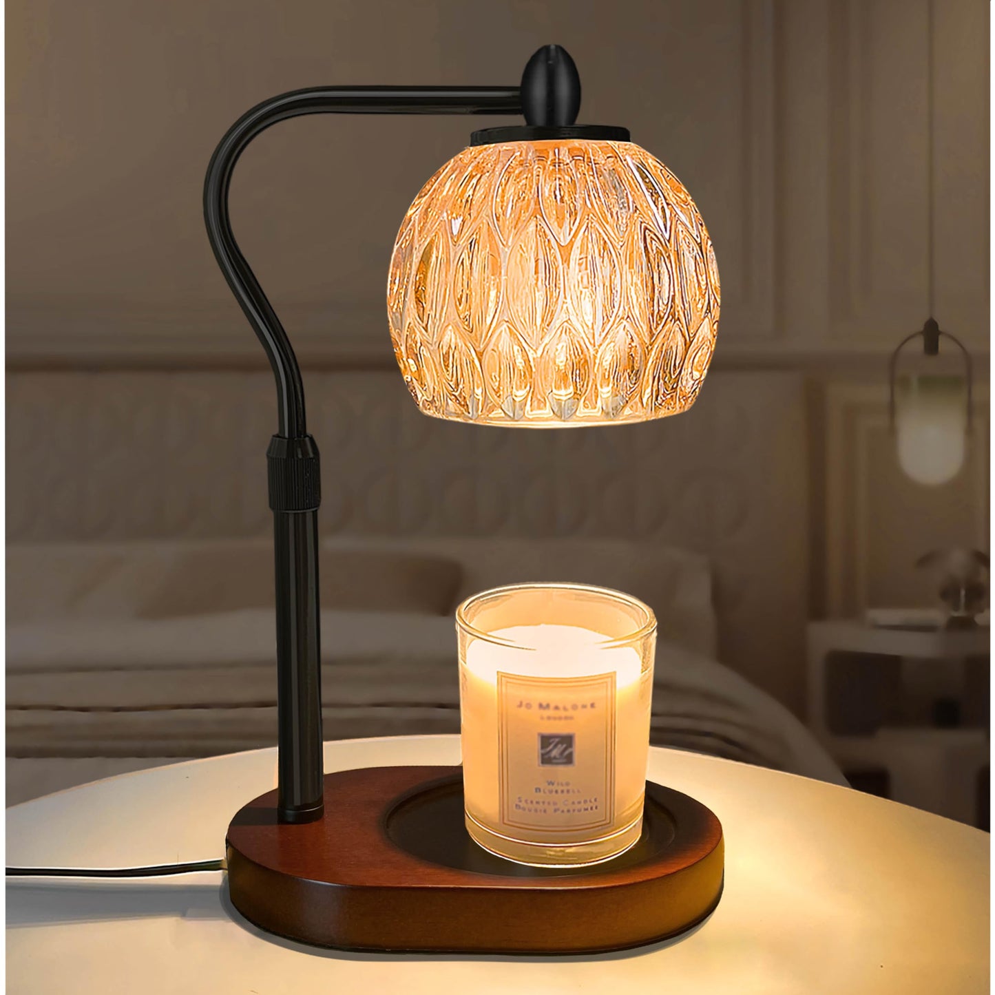 Candle Warmer Lamp with Timer & Dimmer